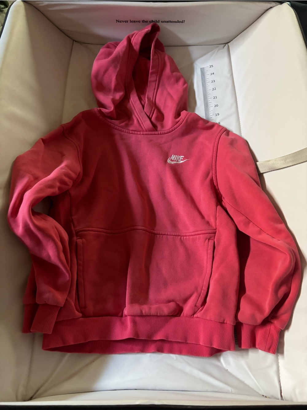 Nike Red Hoodie Sweatshirt